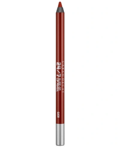 Shop Urban Decay Vice 24/7 Glide-on Lip Liner Pencil In Gash (deep Red)
