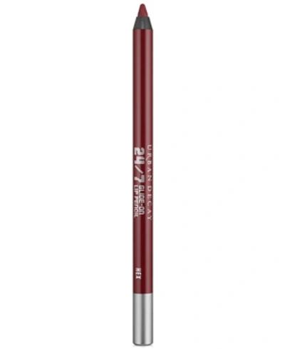 Shop Urban Decay Vice 24/7 Glide-on Lip Liner Pencil In Hex (deep Red Wine)