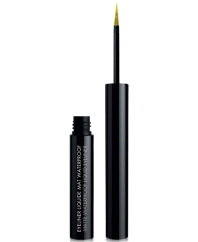 Shop Black Up Matte Waterproof Liquid Eyeliner In Elm03 Yellow