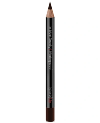 Shop Black Up Waterproof Smoky Matte Pencil In Ms07 Dark Brown