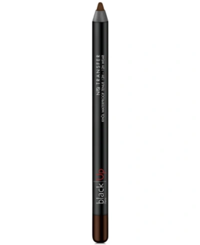 Shop Black Up No Transfer 12h Wear Waterproof Kohl Pencil In Ntk12m Dark Brown