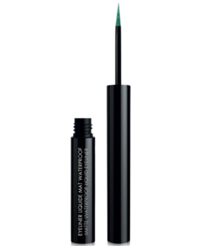 Shop Black Up Matte Waterproof Liquid Eyeliner In Elm02 Green