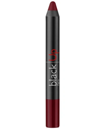 Shop Black Up 2-in-1 Lip Pencil In Jum16 Burgundy