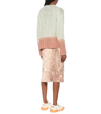 Shop Acne Studios Dip-dyed Sweater In Multicoloured