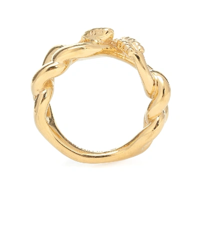 Shop Alan Crocetti Nashash Gold-vermeil Ring