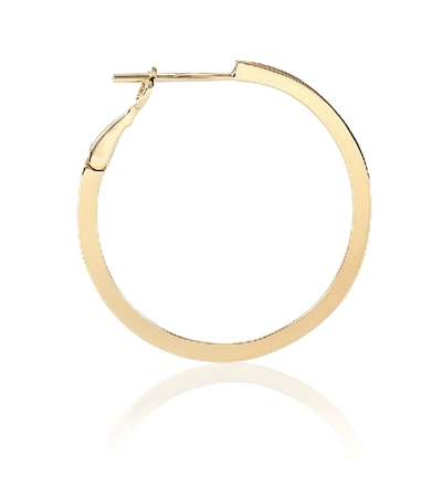 Shop Maria Tash 14kt Gold Single Hoop Earring