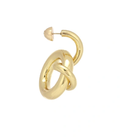 Shop Ellery Soul Knot Earrings In Gold