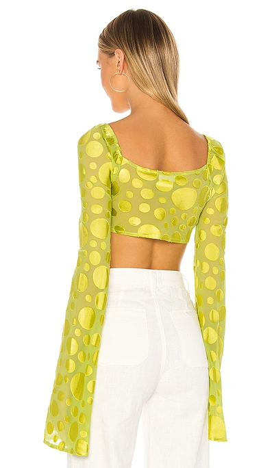 Shop Lovers & Friends Sandra Top In Citron Green