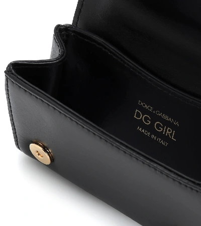 Shop Dolce & Gabbana Dg Amore Mini Crossbody Bag In Black
