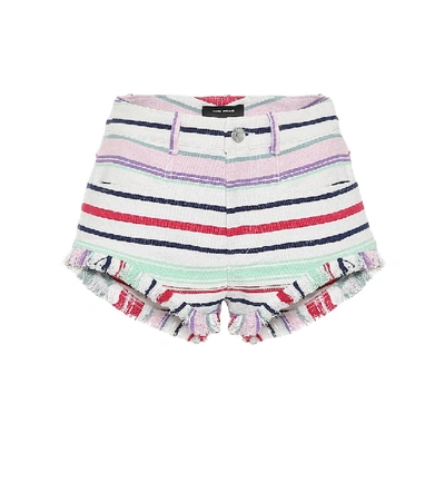Shop Isabel Marant Campinas Cotton-blend Shorts In Multicoloured