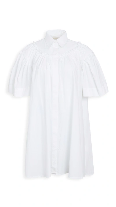 Shop Shushu-tong Shirt Dress In White