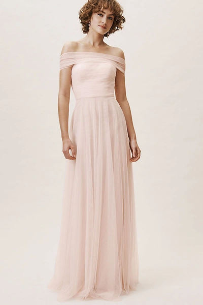 Shop Jenny Yoo Ryder Convertible Dress In Pink