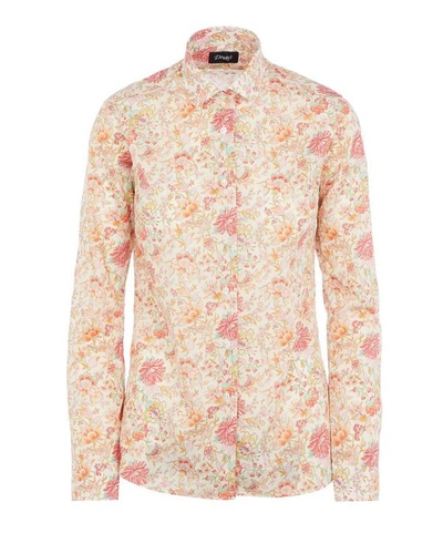 Shop Liberty London Christelle Classic Shirt In Pink