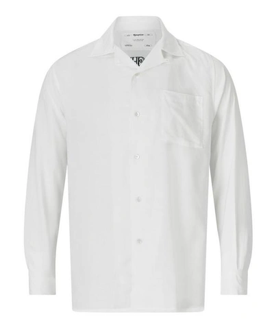 Shop Reception Devils Work Bowling Shirt In White