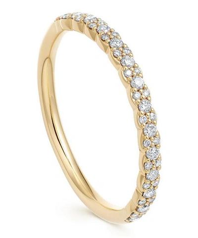 Shop Astley Clarke Gold Interstellar Diamond Half Eternity Ring