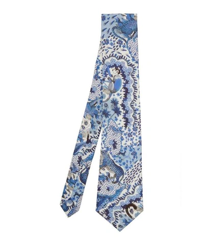 Shop Liberty London Maxine Tana Lawn' Cotton Tie In Blue