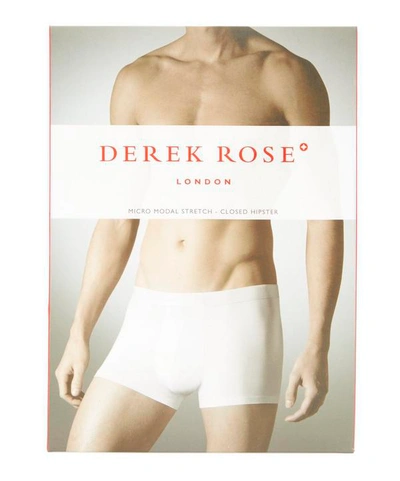 Shop Derek Rose Alex Micro Modal Stretch Hipster Briefs In Black