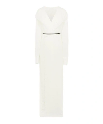 Shop The Row Hania Cross Front Dress In Off-white