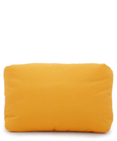 Shop Kassl Editions Light Cotton Clutch Bag In Orange