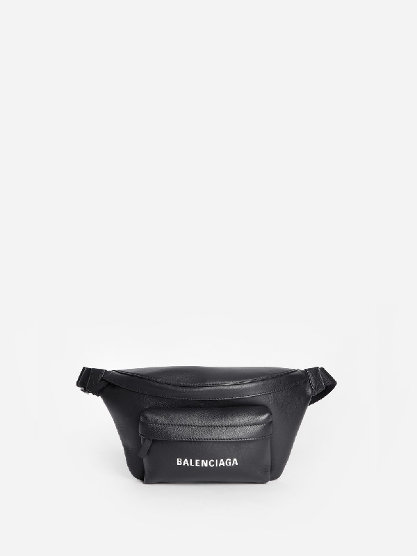 white balenciaga fanny pack