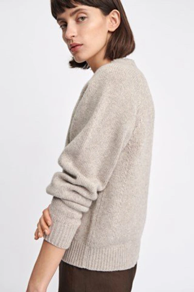 Filippa K Soft R-neck Sweater In Beige Melange ModeSens