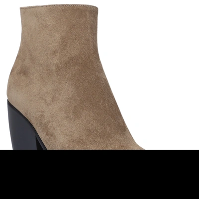 Shop Chloé Ankle Boots Grey Rylee