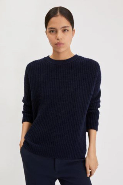 Filippa K Christy Cashmere Sweater In Navy | ModeSens