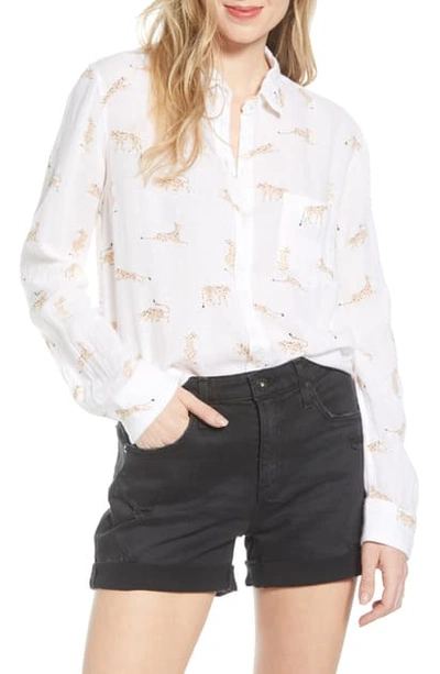 Shop Rails Charli Shirt In Jungle Cat