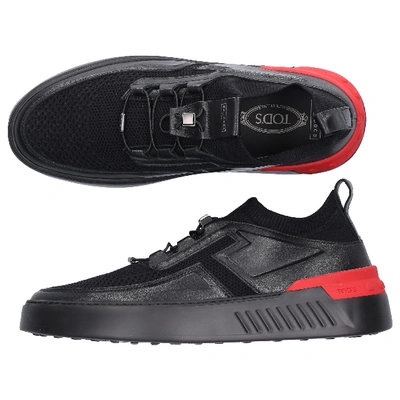 Shop Tod's Men Sneakers Black No Code
