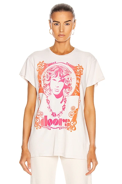 Shop Madeworn The Doors Tee In White