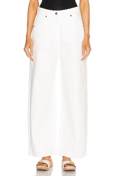 Shop Jacquemus Le Jean De Nimes In White