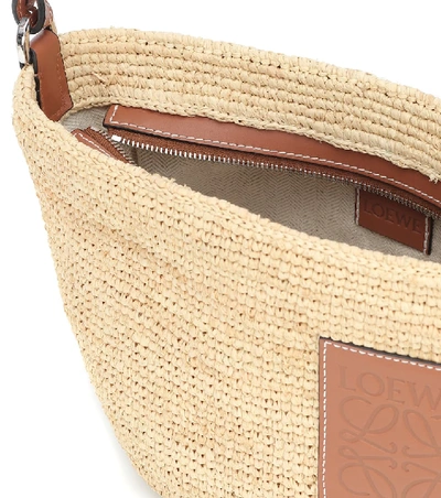 Loewe Paula's Ibiza Slit Shoulder Bag In Neutrals