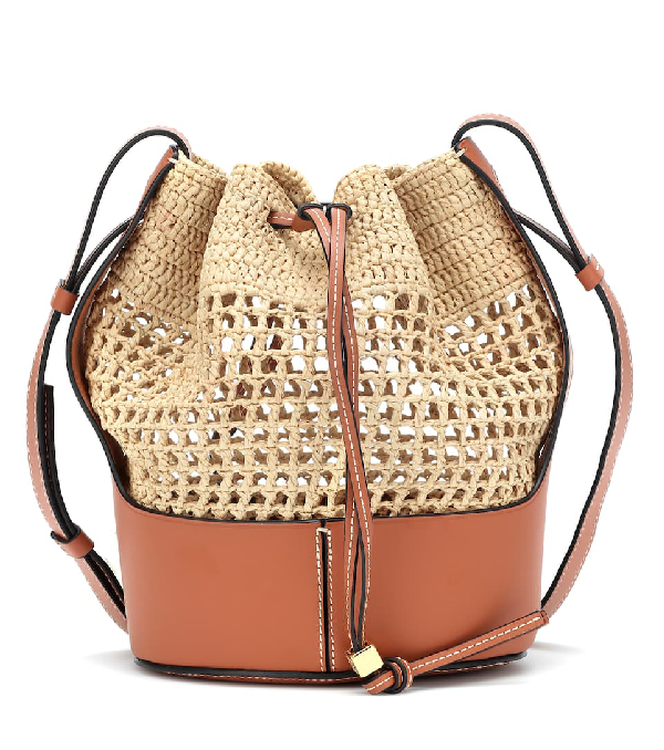 raffia shoulder bag