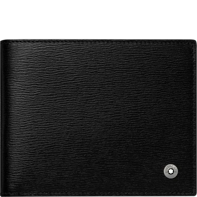 Shop Montblanc 4810 Westside Wallet 6cc In Black