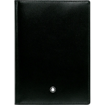 Shop Montblanc Meisterstück Passport Holder In Black