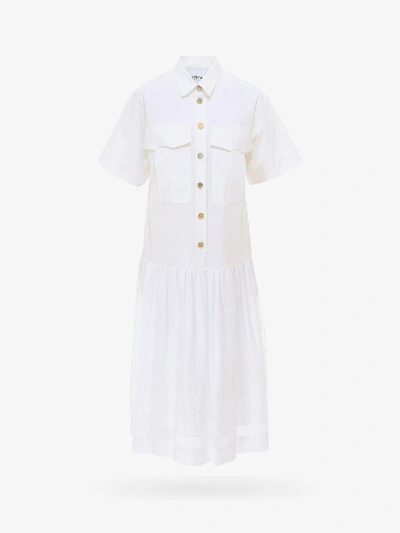 Shop Erika Cavallini Dress In White