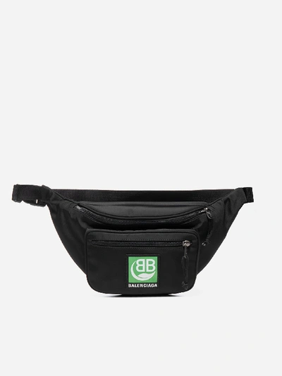 Shop Balenciaga Explorer Logo Nylon Belt Bag
