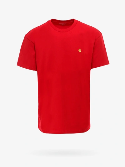 Shop Carhartt T-shirt In Red