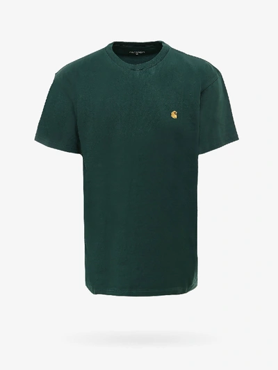 Shop Carhartt T-shirt In Green