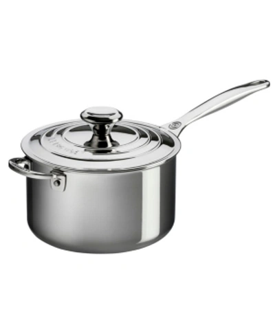 Shop Le Creuset 4-qt. Saucepan With Lid & Helper Handle