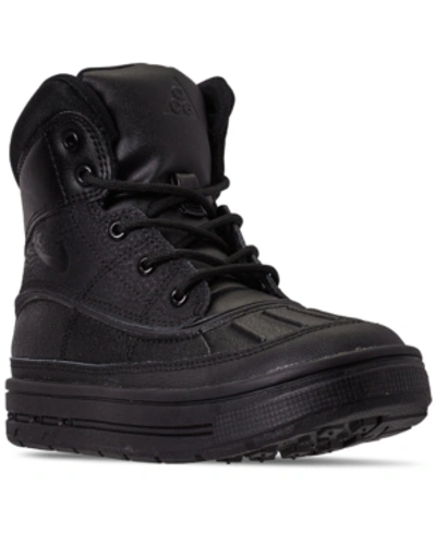 Shop Nike Little Kids Woodside 2 High Top Boots From Finish Line In Black