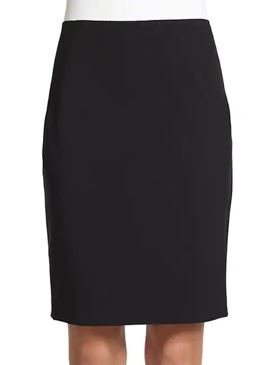 Shop Elie Tahari Bennet Pencil Skirt In Black