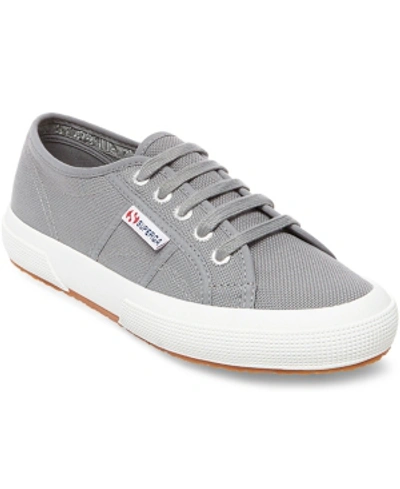 Shop Superga Women's 2750 Cotu Canvas Lace-up Sneakers Women's Shoes In Grey Sage