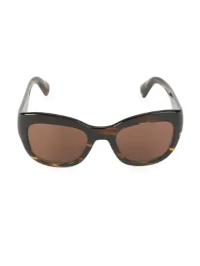 Shop Oliver Peoples Lalit 51mm Cat Eye Sunglasses In Brown