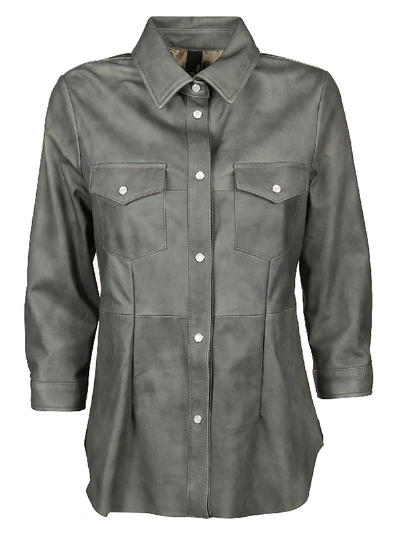 Shop Vintage Deluxe Camicia In Palm