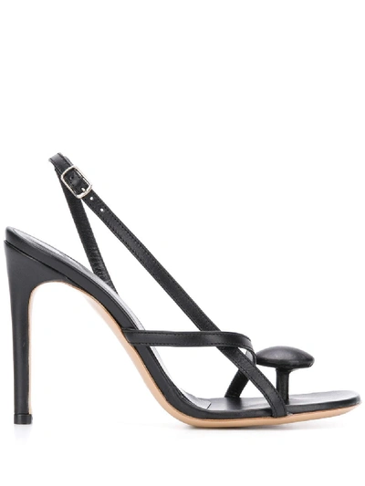 Shop Coperni Leather Sandals