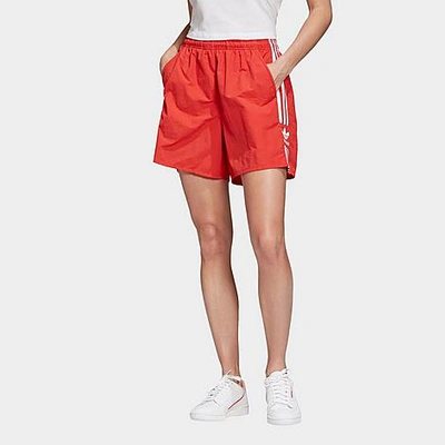 Shop Adidas Originals Adidas Women's Originals Athletic Shorts In Red