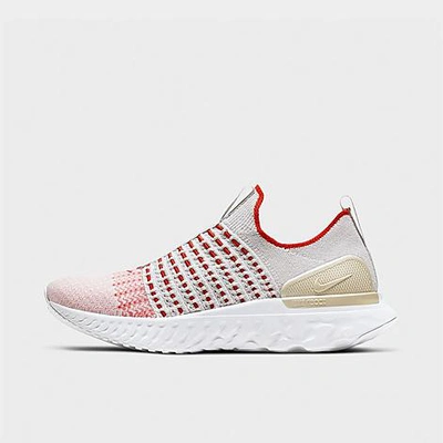Shop Nike Women's React Phantom Run Flyknit 2 Running Shoes In Pink