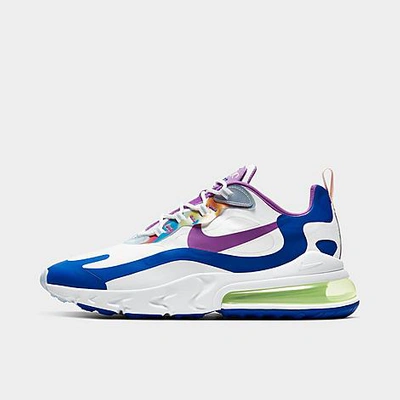 Shop Nike Men's Air Max 270 React Easter Running Shoes In White