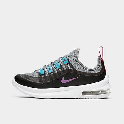 Shop Nike Little Kids' Air Max Axis Casual Shoes In Grey/black
